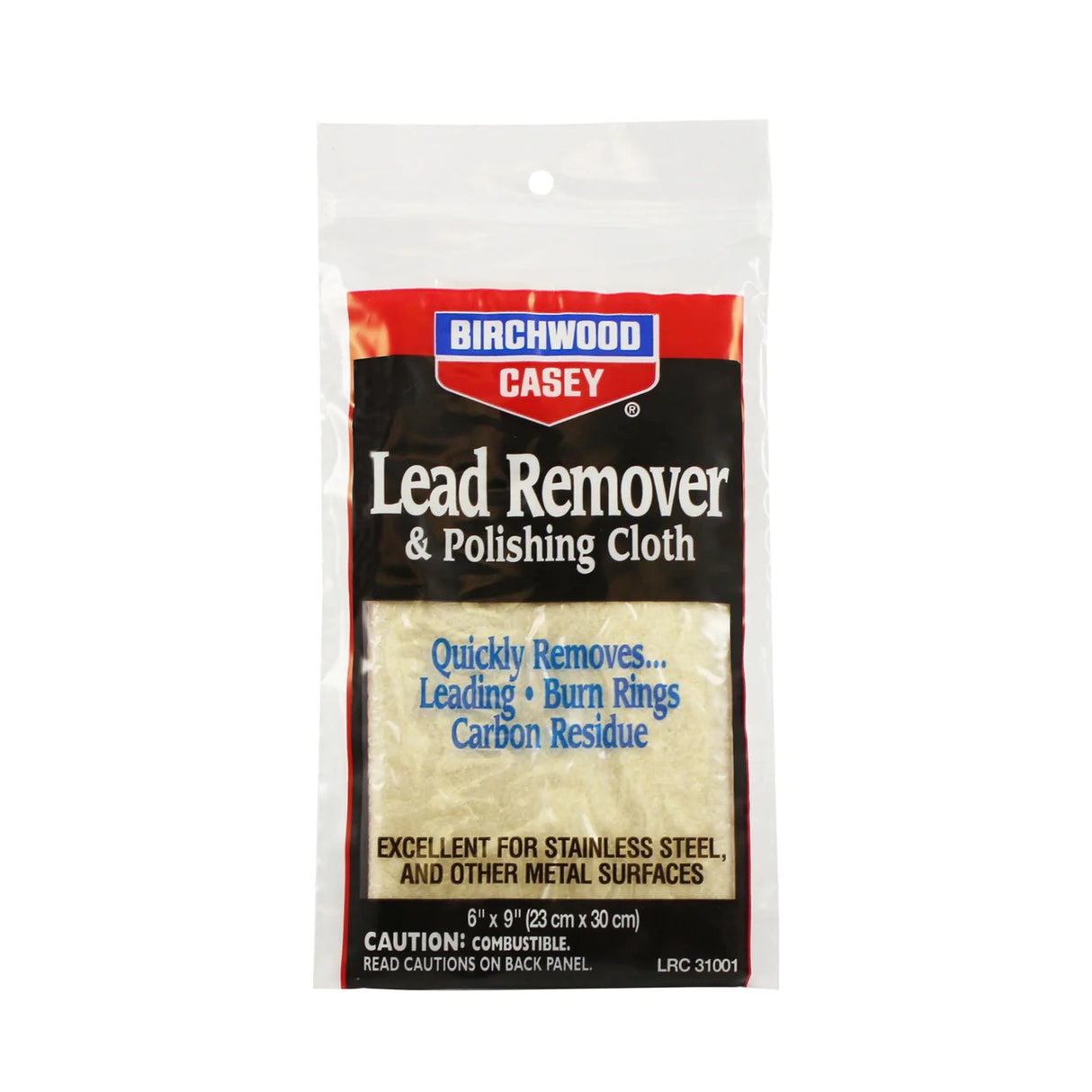 Birchwood Casey Lead Remover and Polishing Cloth