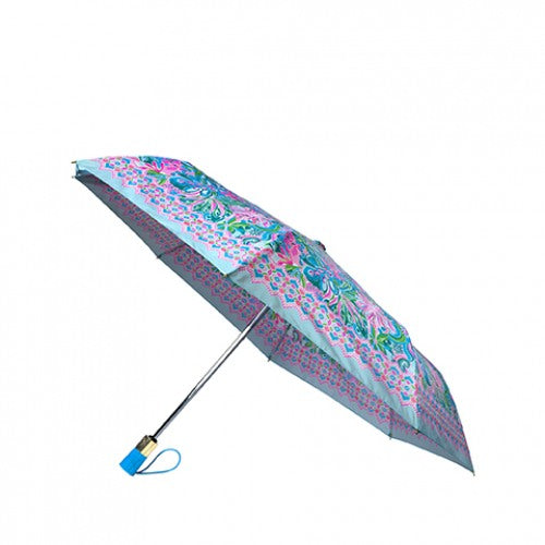 Lilly Pulitzer - Travel Umbrella Golden Hour
