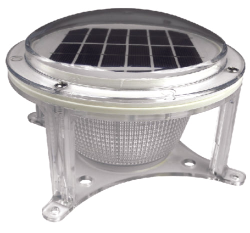 Lámpara LED superbrillante con tapa de poste solar Seachoice