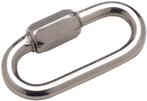 Eslabón de cadena de acero inoxidable Seachoice 1/4X2