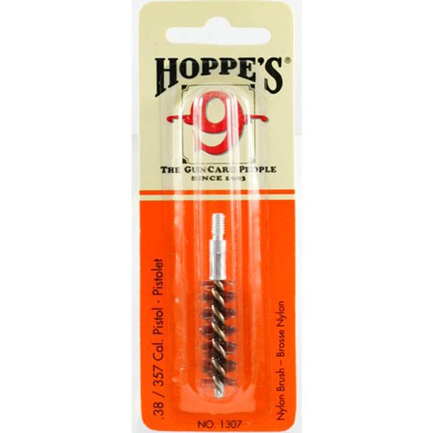 Hoppes Nylon Brush .38 Caliber Pistol Card
