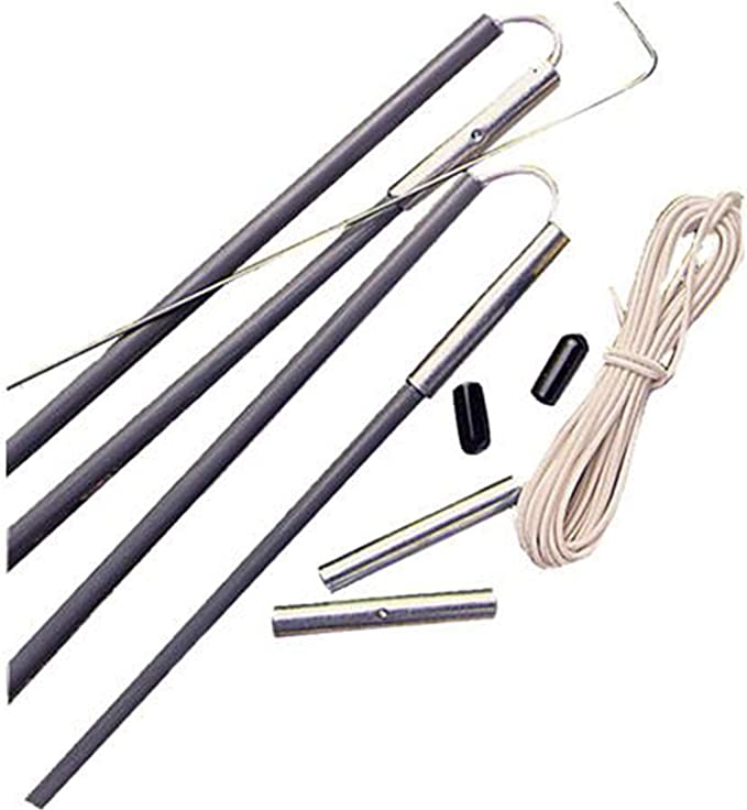 Texsport 5 16 pulgadas. Kit de reemplazo de postes de tienda