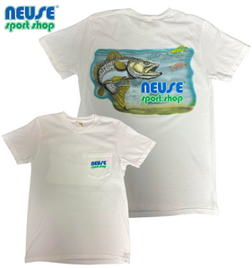 Neuse Riekmann Camiseta de manga corta con bolsillos Trout