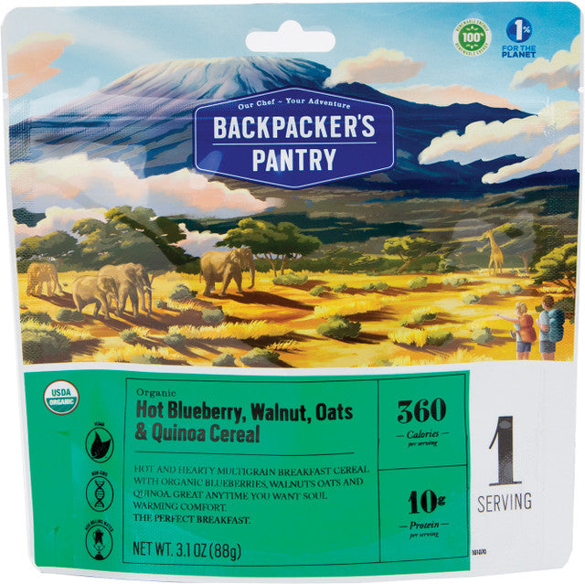Backpackers Pantry Blueberry Walnut Oats & Quinoa