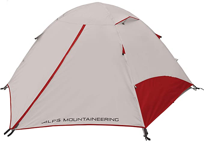 Tienda de campaña ALPS Mountaineering Taurus para 2 personas gris/rojo
