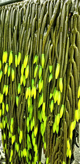 Gusanos Deep Creek Finesse de 6,5 pulgadas