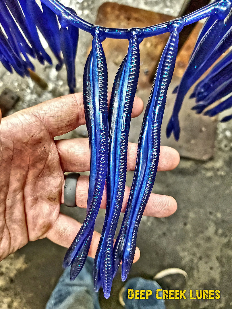 Gusanos Deep Creek Finesse de 6,5 pulgadas