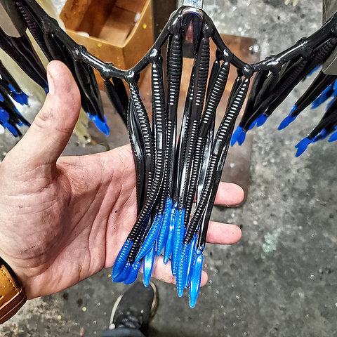 Gusanos Deep Creek Finesse de 6,5 pulgadas