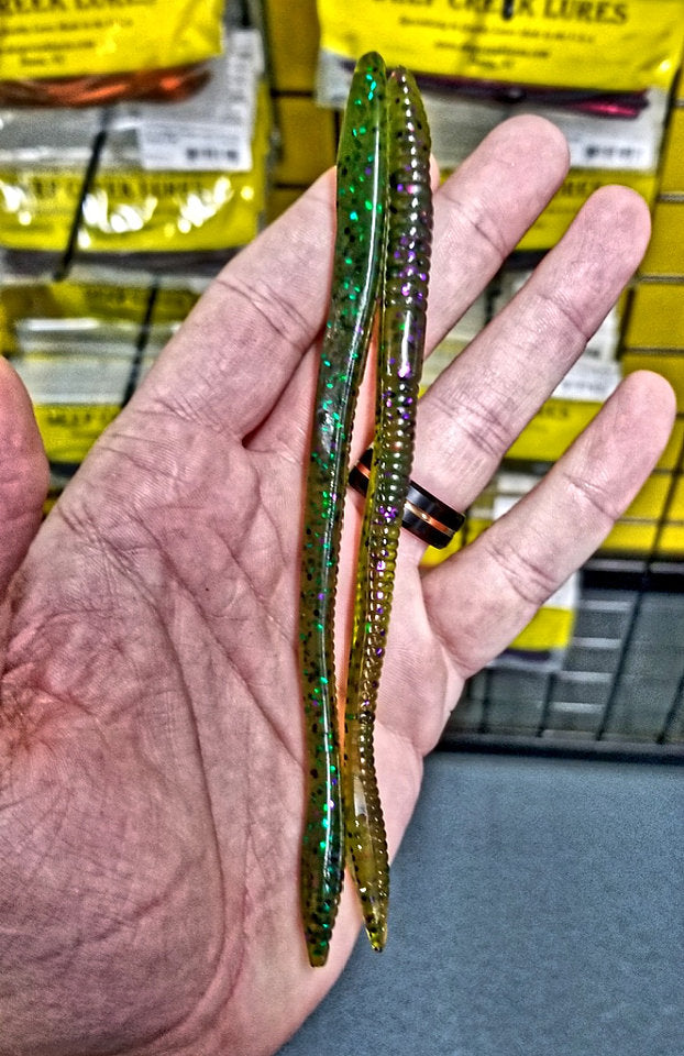 Gusanos Deep Creek Finesse de 6,5 pulgadas