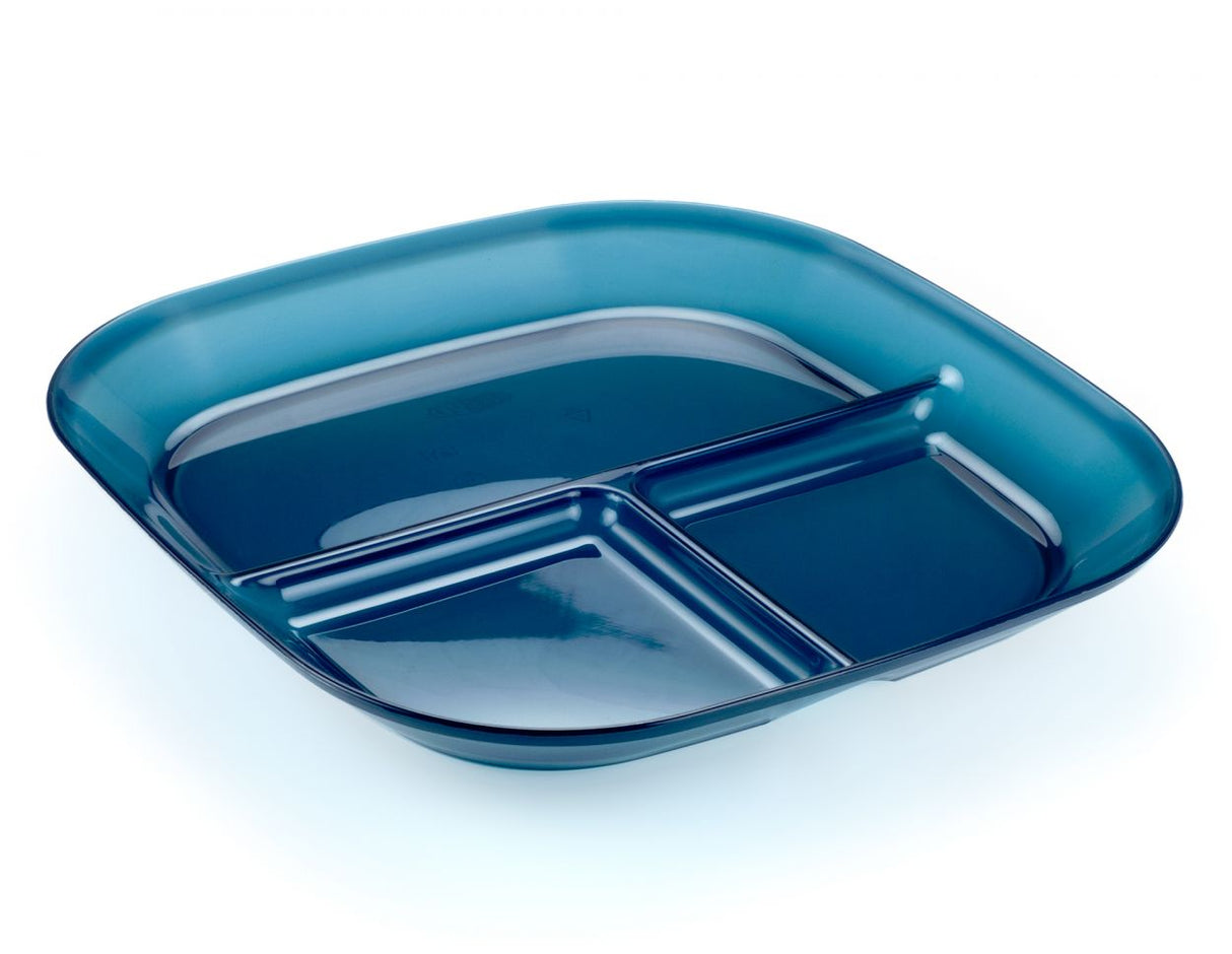 GSI Outdoors Infinity Divided Plate - Blue