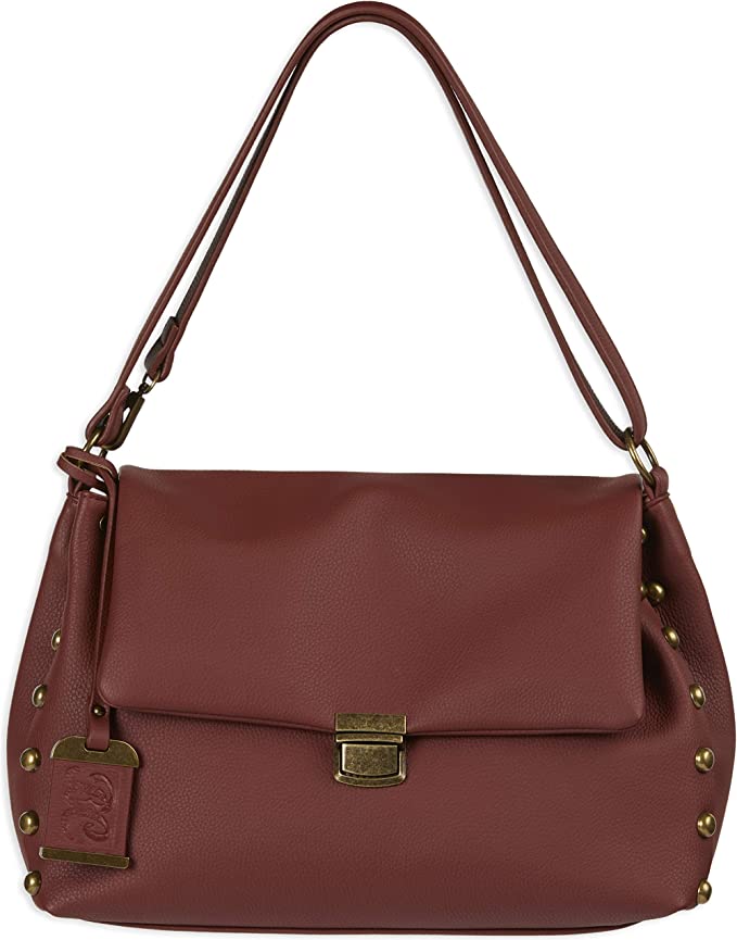 Bulldog Cases Bolso convertible estilo hobo/crossbody con funda, óxido (13"" x 9"" x 6"")" Multi