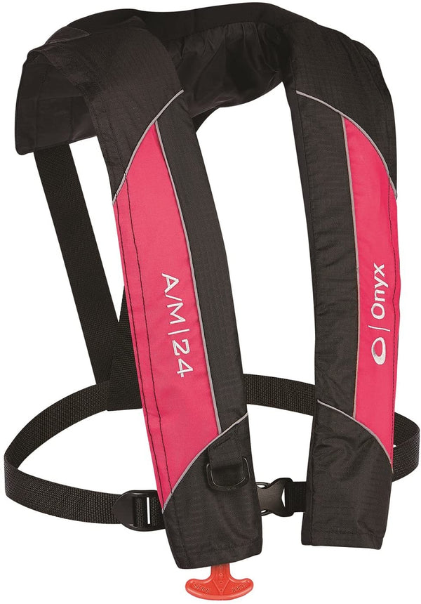 Onyx A/M-24 - Chaleco salvavidas inflable automático y manual