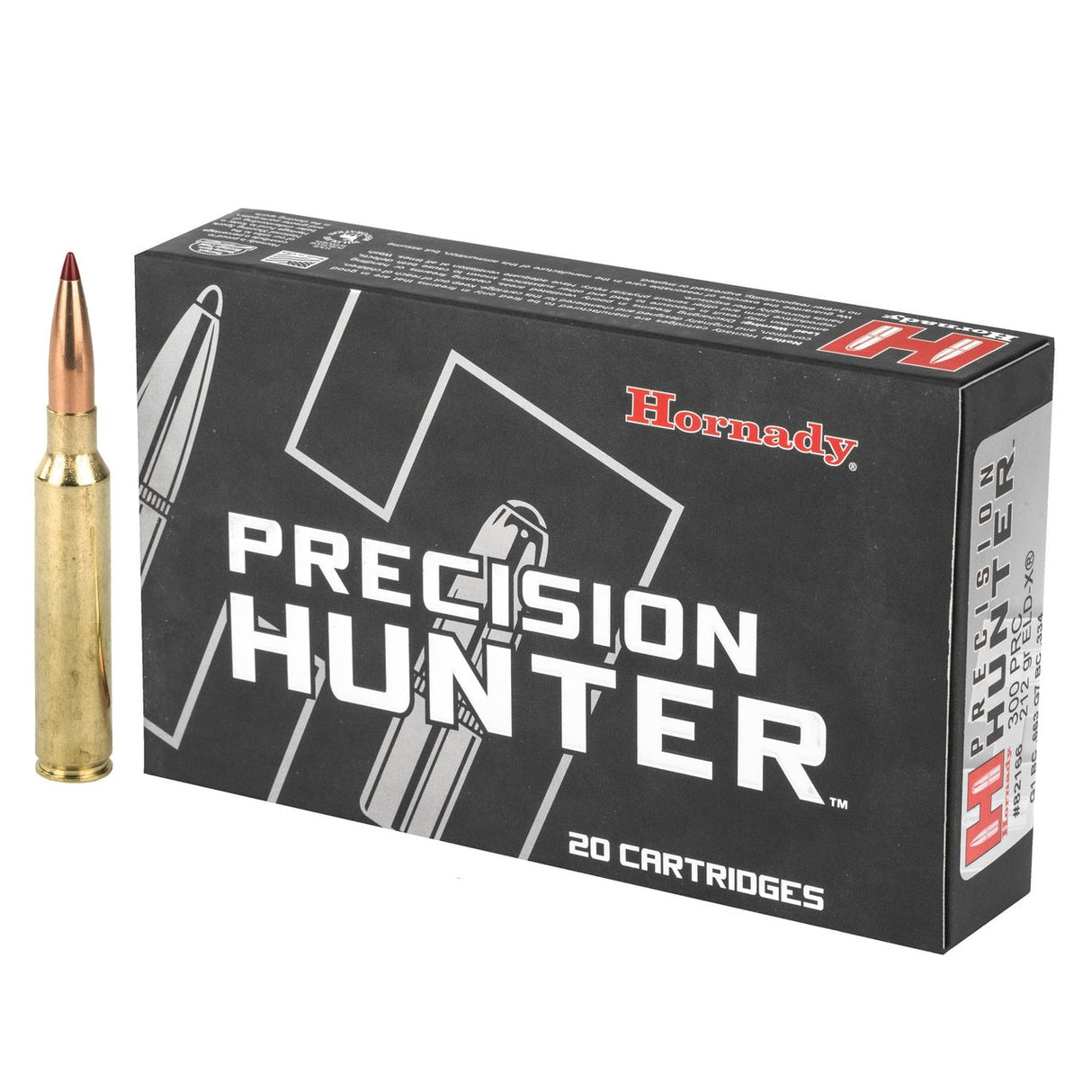 Hornady 82166 Precision Hunter .300PRC 212gr. ELD-X - 20rds