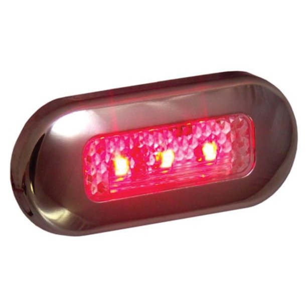 Luces de cortesía LED oblongas TH Marine