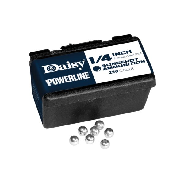 Daisy 1/4" PowerLine Steel Slingshot Ammo