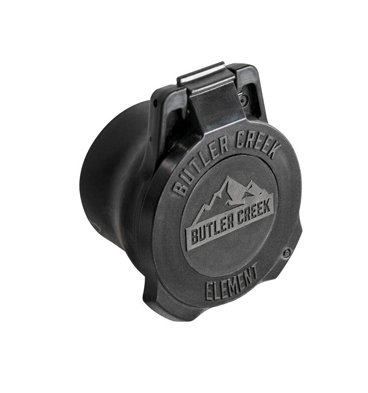 Butler Creek Element Scope Cap Objective 45-50mm - Black (Clam)