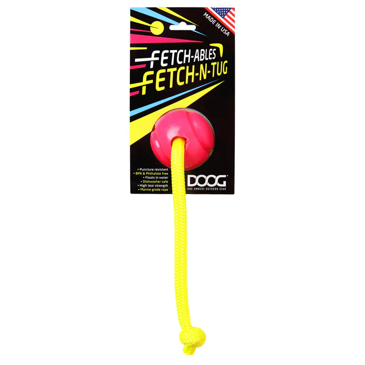 DOOG Fetch-N-Tug Ball & Ropes