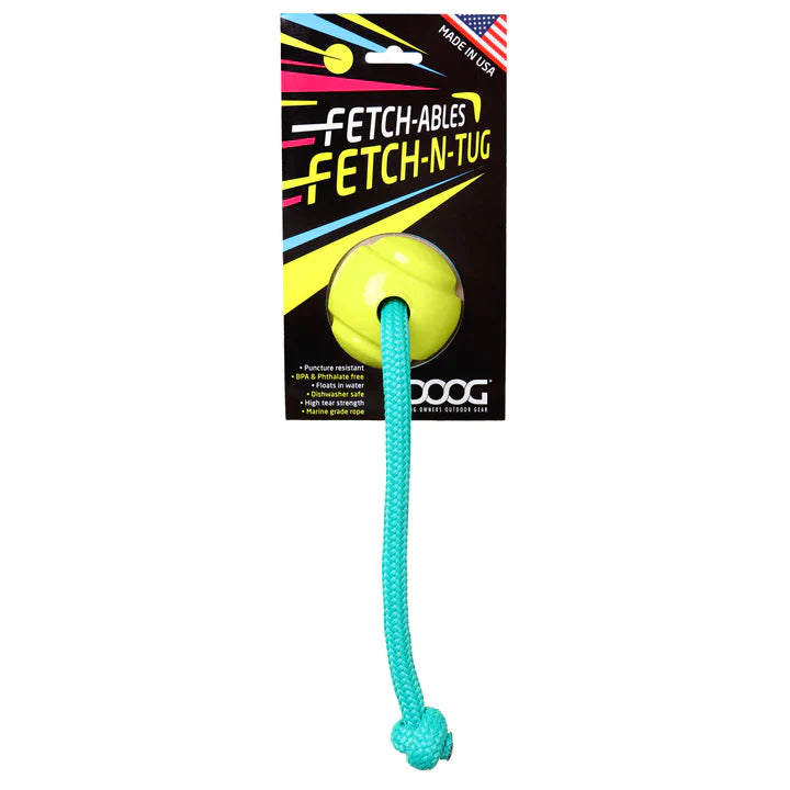 DOOG Fetch-N-Tug Ball & Ropes