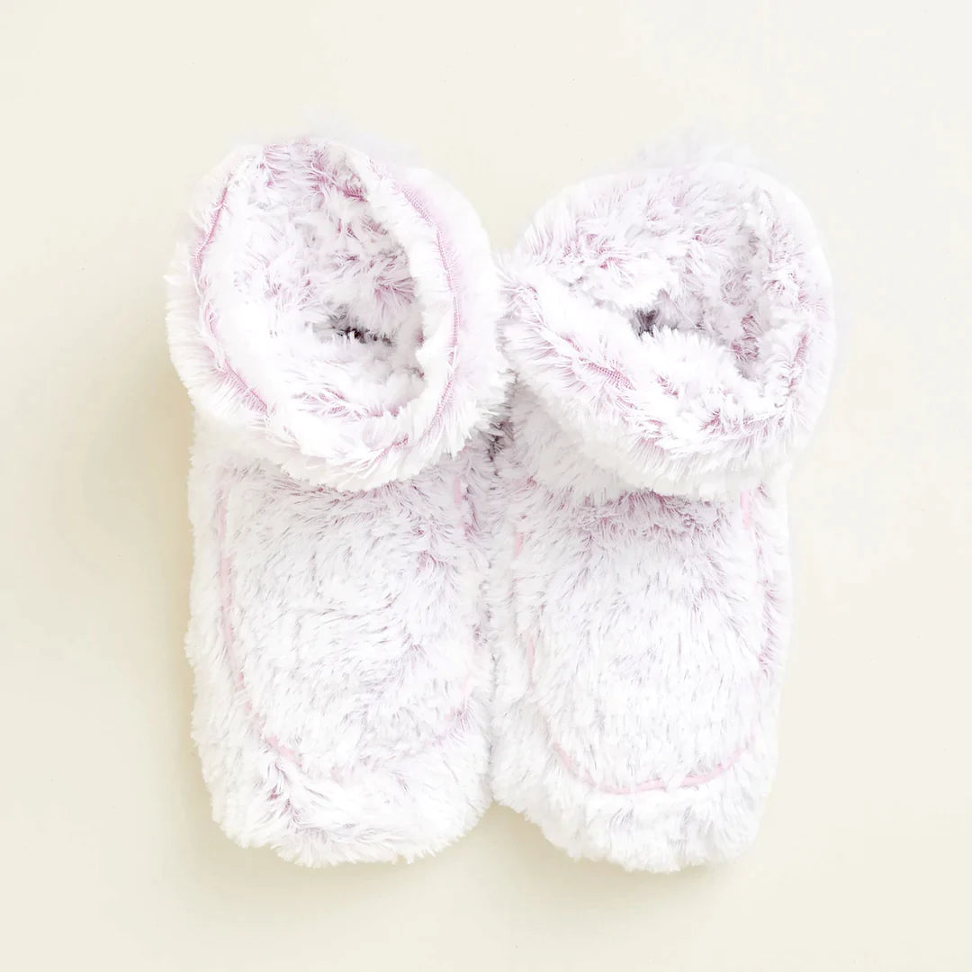 Warmies Lavender Marshmallow Boots