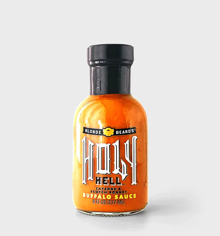 Blonde Beard Holy Hell Buffalo Sauce  8 Fl Oz.
