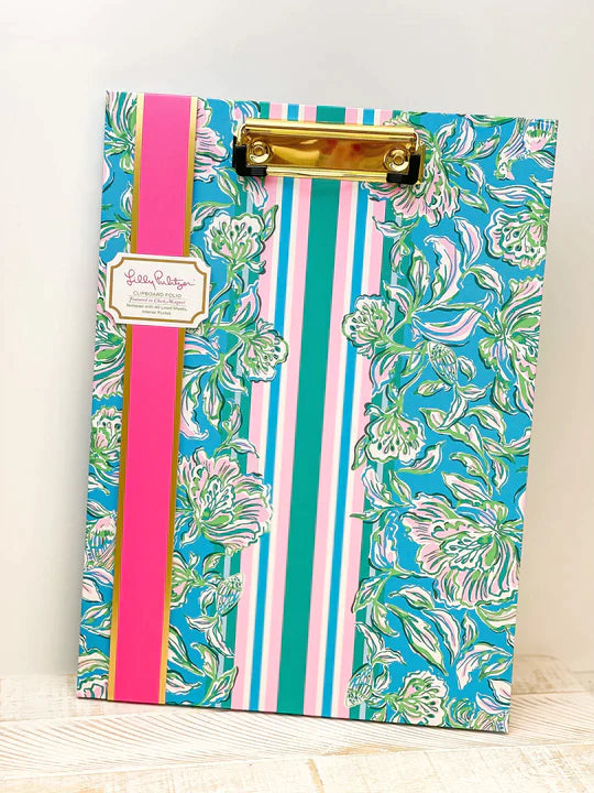 Lilly Pulitzer Clipboard Folio - Chick Magnet