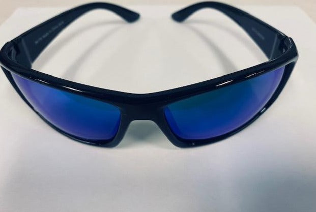 Neuse Sport Shop Marco Negro Espejo Azul Polarizado