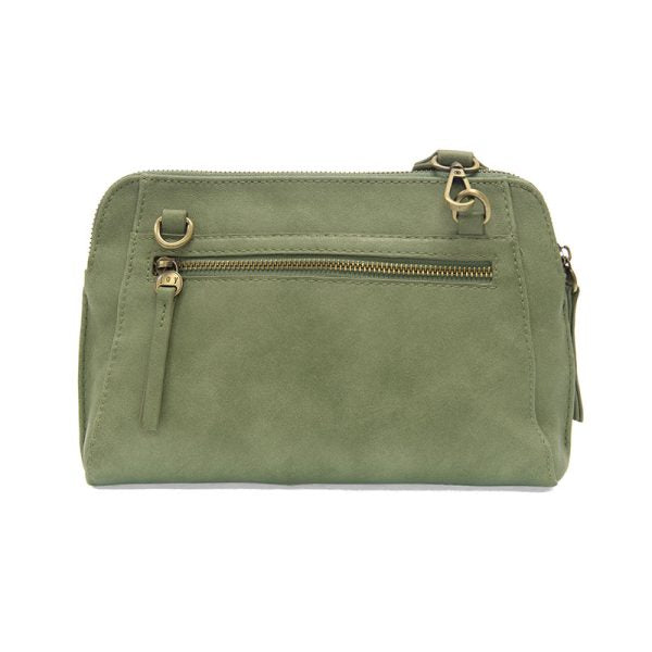 Joy Susan Gigi Crossbody with Woven Wristlet Strap