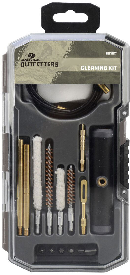 Mossy Oak Outfitters Pistol Cleaning Kit for .45cal.