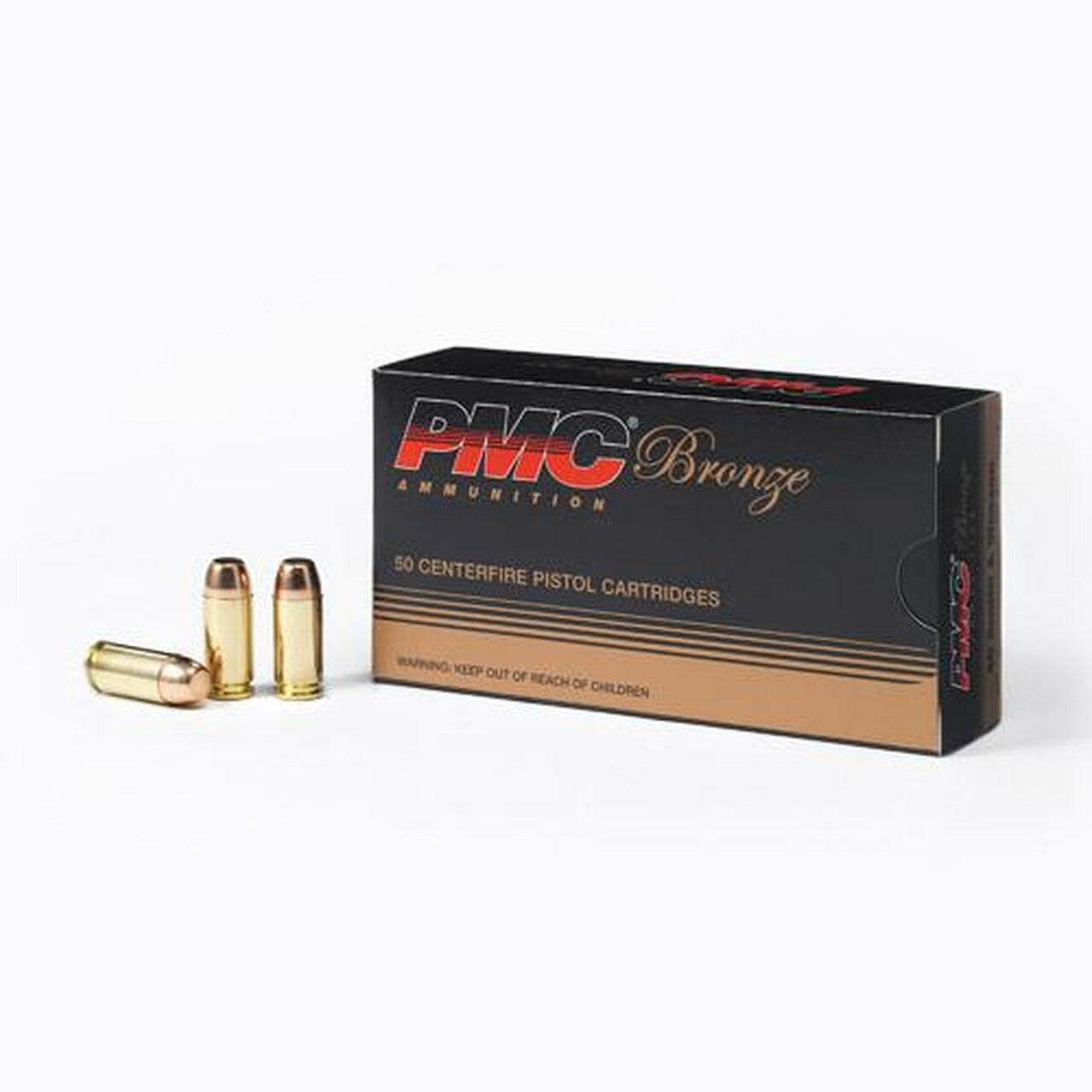 PMC Bronze FMJ 40 S&W 180 Grain 50 Count