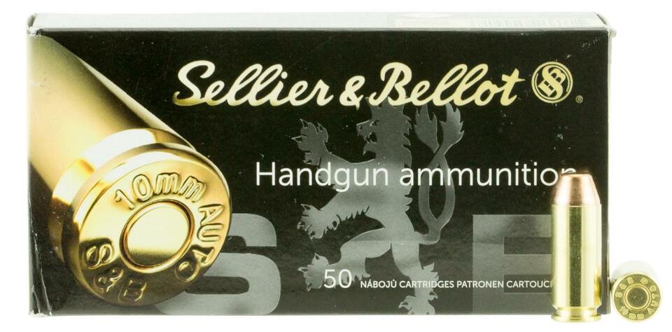 Sellier & Bellot 10MM Auto 180 Grain - 50 Rounds
