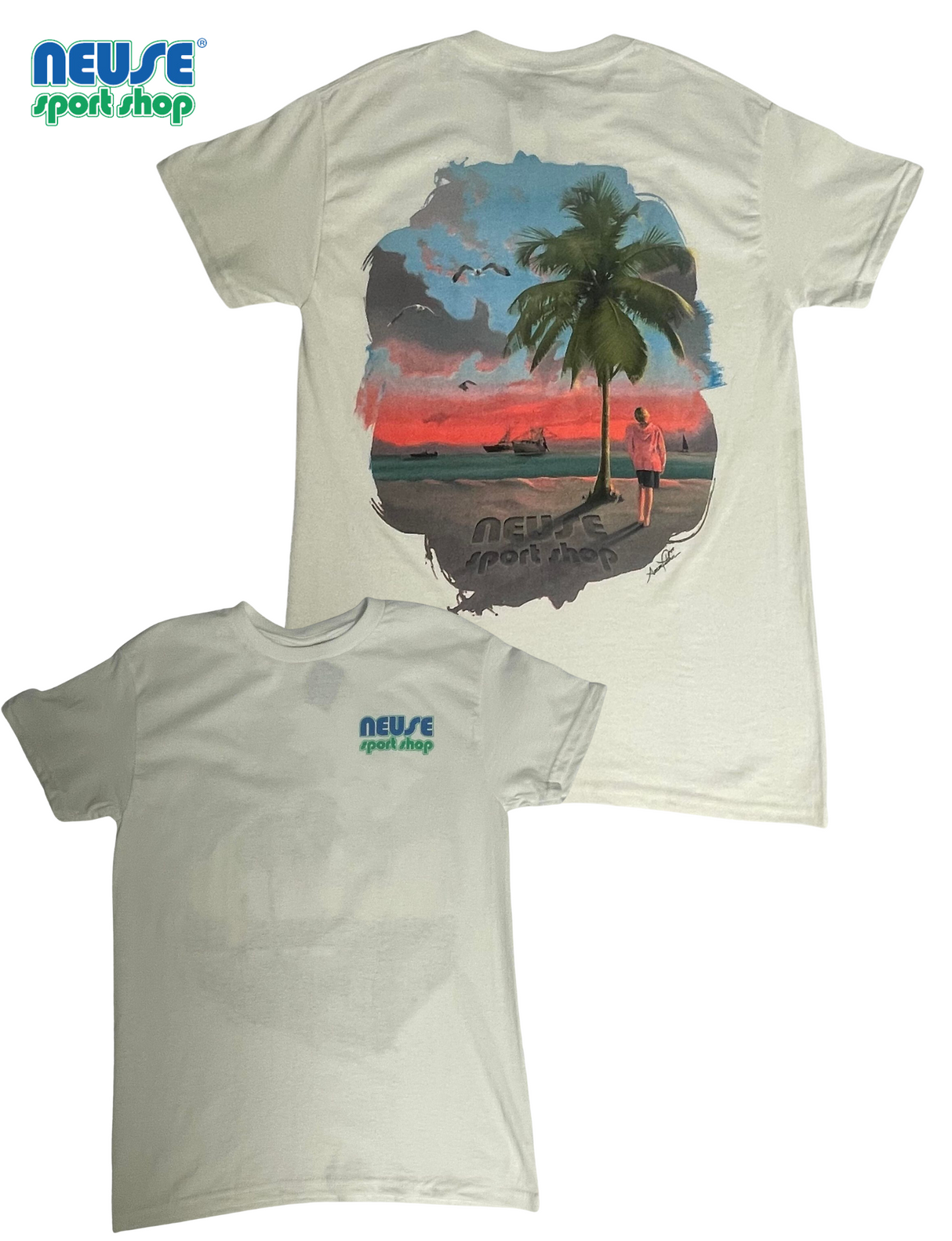 Camiseta Neuse Sport Shop "Palmera"