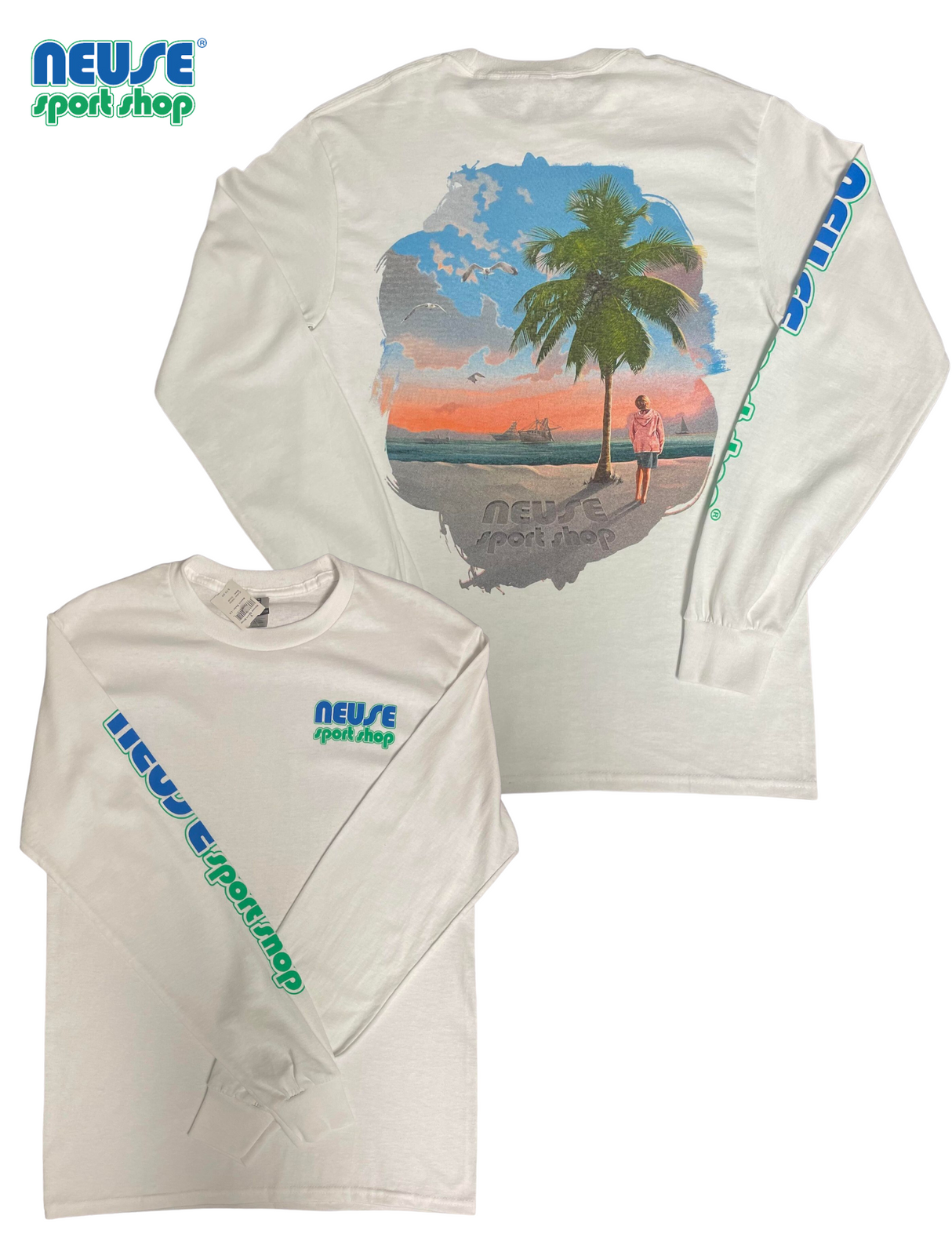 Camiseta Neuse Sport Shop "Palmera"