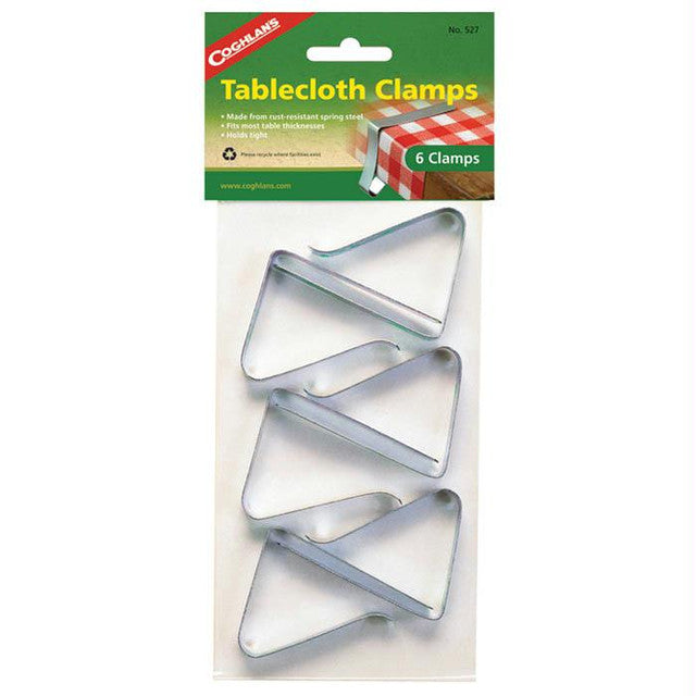 Abrazaderas para mantel Coghlans, paquete de 6