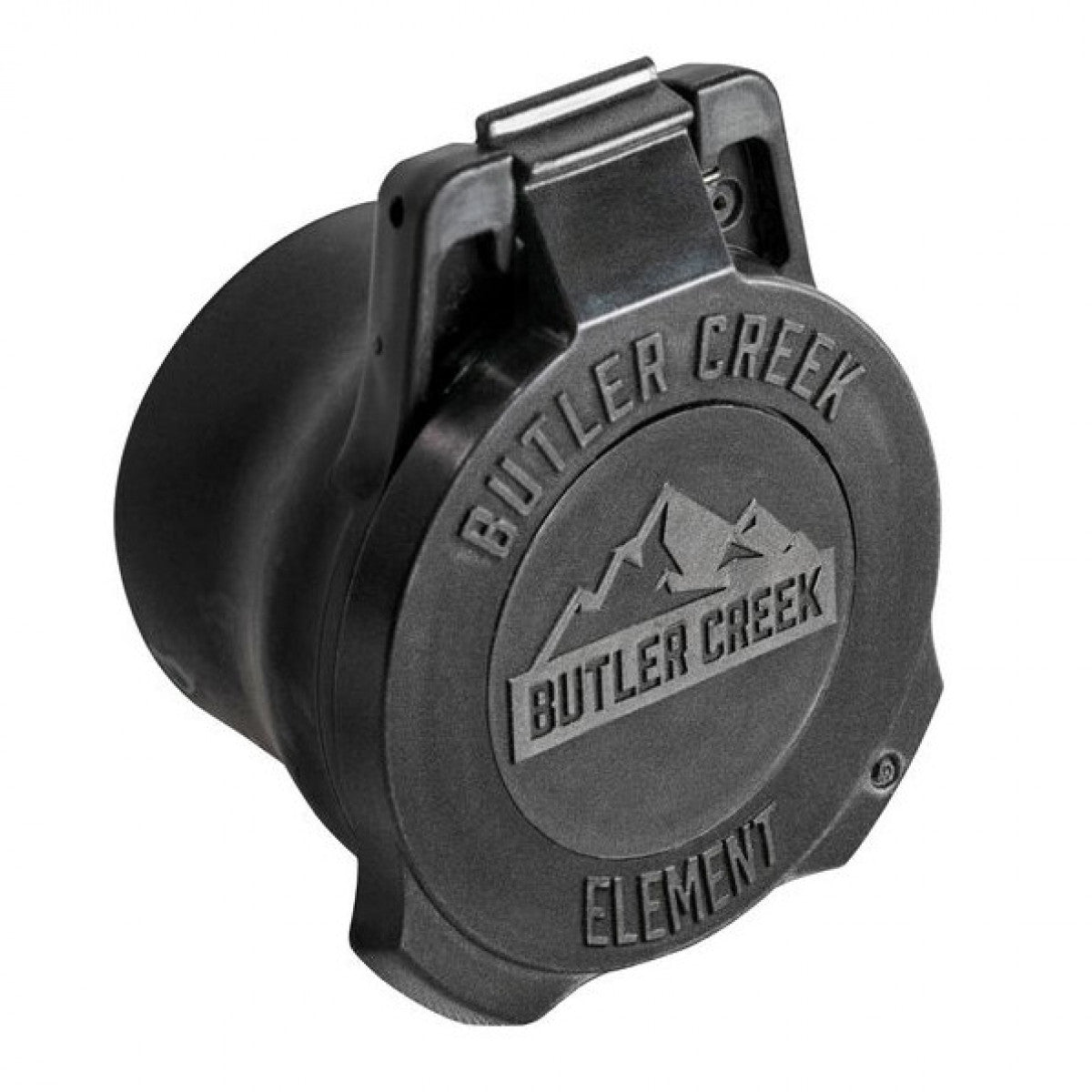 Butler Creek Element Scope Cap Objetivo 40-44 mm - Negro (Almeja)