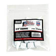 Pro-Shot .17-.22 Cal. Rimfire - Cuadrado de 3/4" 500 unidades