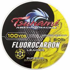 Líder de fluorocarbono del tsunami - 100 yardas