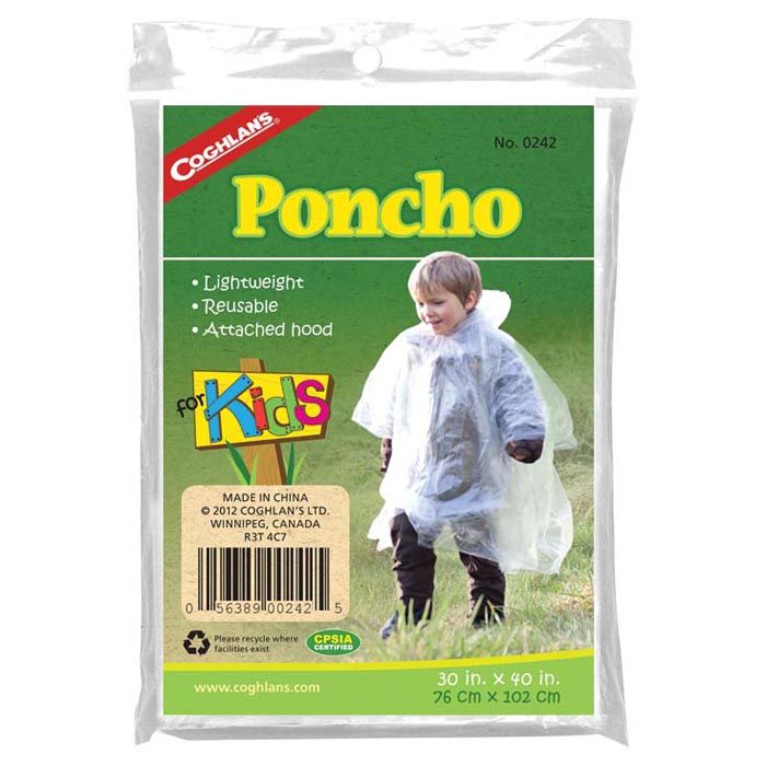 Poncho Coghlans Para Niños