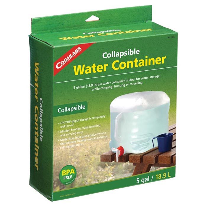 Contenedor de agua plegable Coghlans