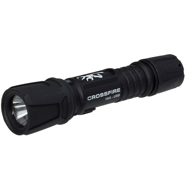 Browning Crossfire 1AA USB Rechargeable Flashlight – Neuse Sport Shop
