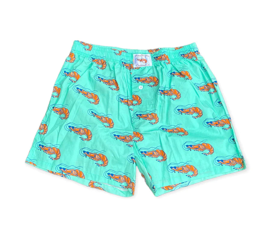 Pimp Shrimp 100% Comfort Cotton Boxer Shorts