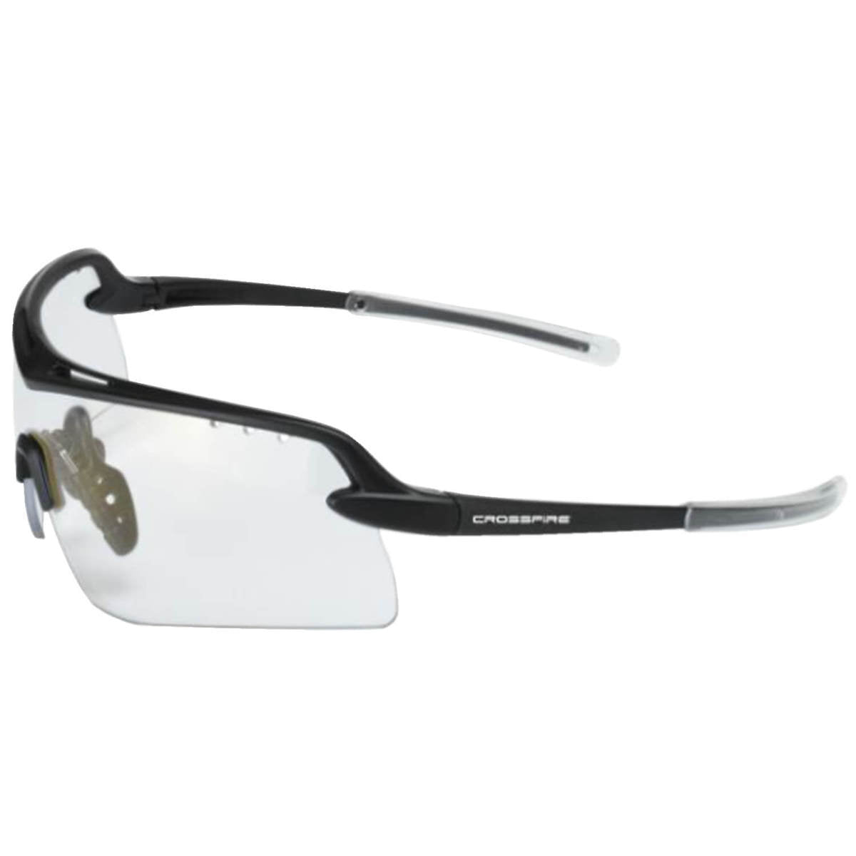 Radians Crossfire Doubleshot Glass - Clear/Black