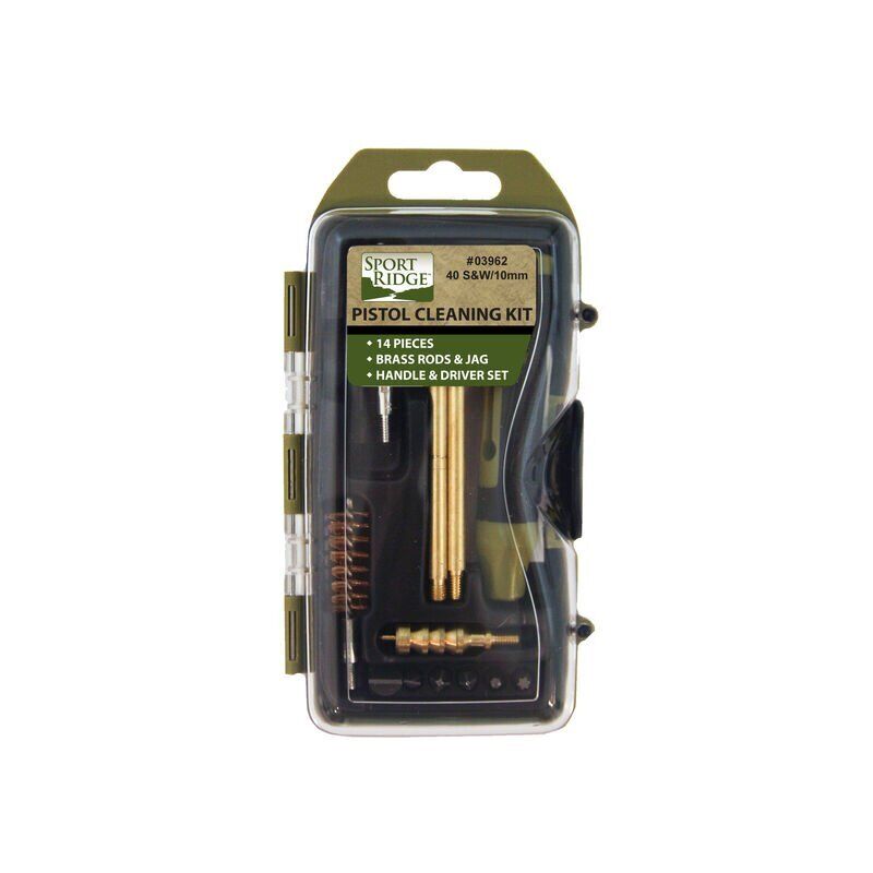 TAC Shield 14 pc. Pistol Cleaning Kit