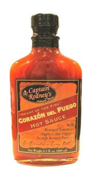 Salsa Picante Corazón Del Fuego del Capitán Rodney