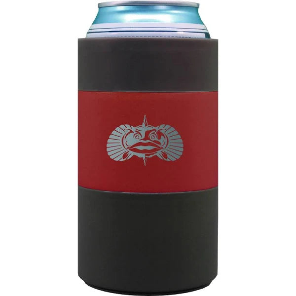 Toadfish Non-tipping Can Cooler - Red