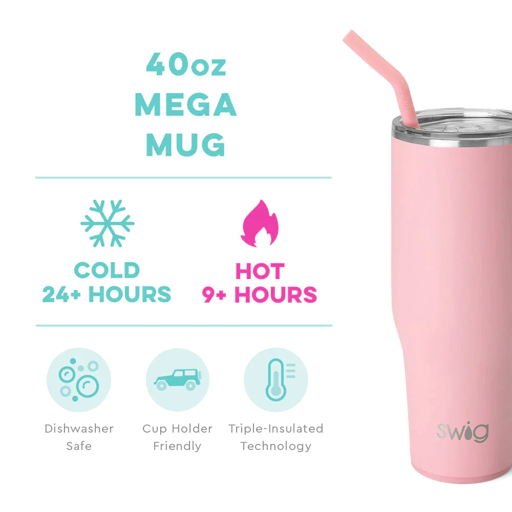 Swig Life Blush Mega Mug (40oz)