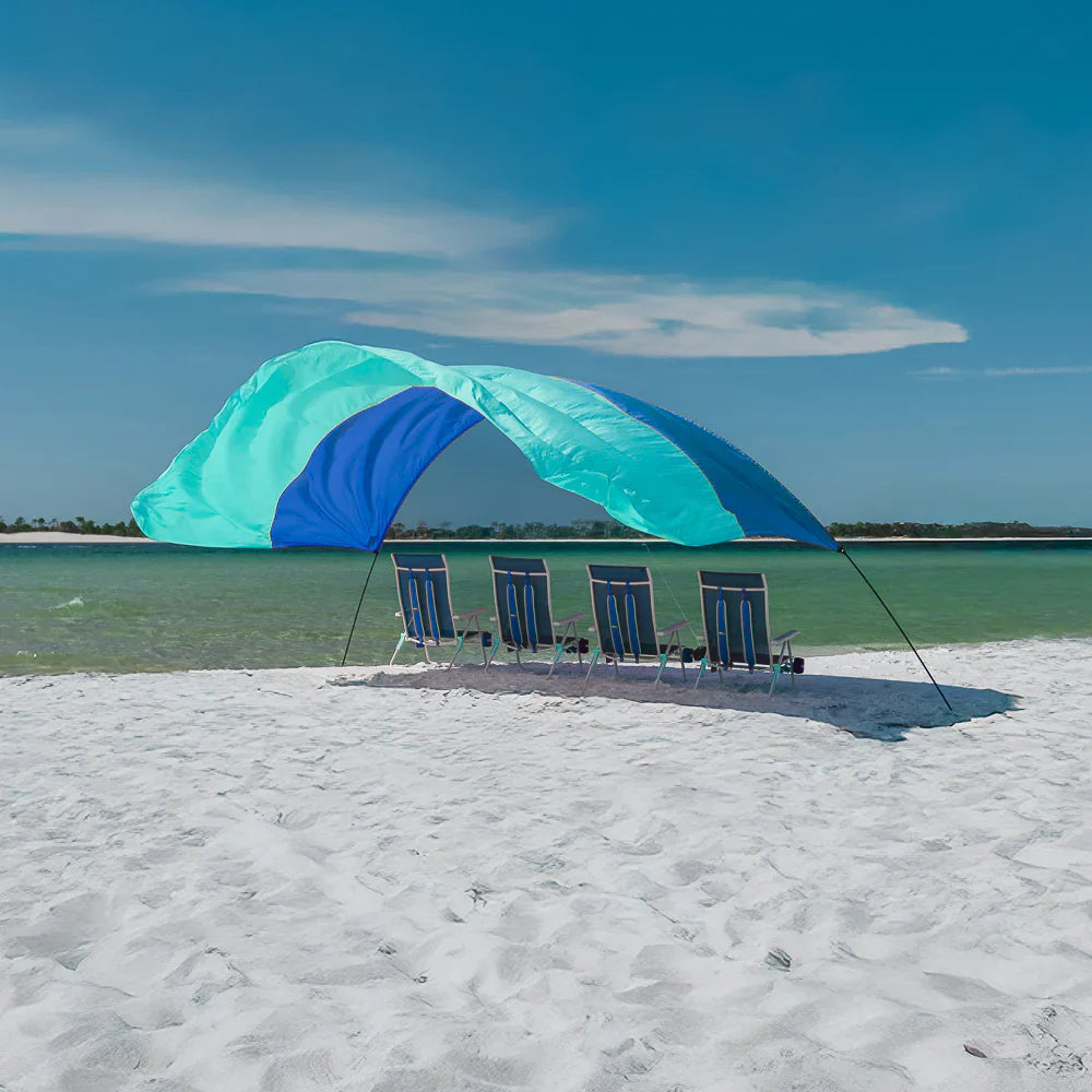 How to Set Up a Shibumi Shade for an Easier Beach Day