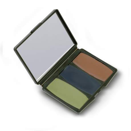 GSM Outdoors Camo – Compac 3 Color Woodland Makeup Kit