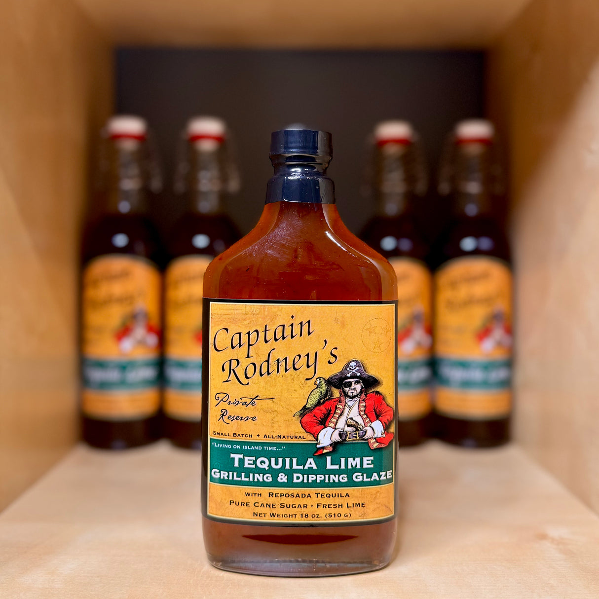 Captain Rodney's Tequila Lime Pepper Glaze - 18 oz