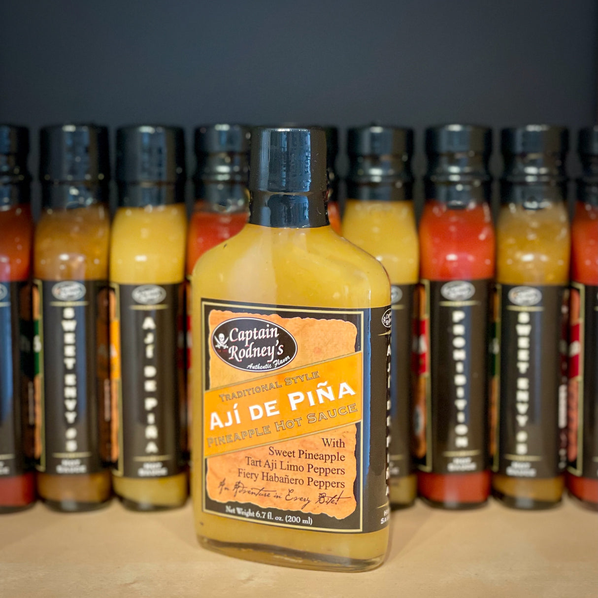 Captain Rodney's Aji de Pina Pineapple Hot Sauce 200 ml