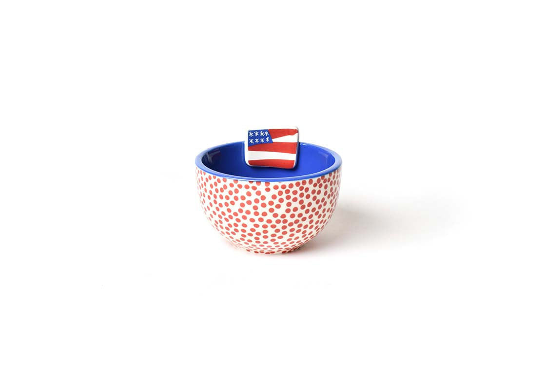 Happy Everything Flag Embellishment Bowl/Plate